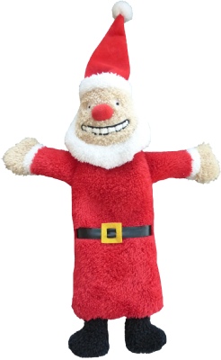 animated santa plush